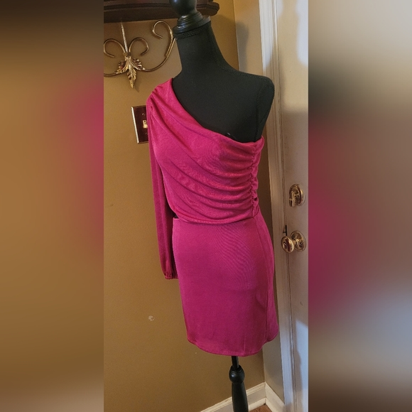 Altar'd State One Shoulder Dress - Picture 2 of 8